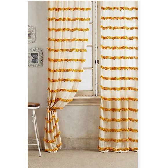 Anthropologie Other - Anthropologie Swing Stripes Curtains Set of 2 ~ 50x 84